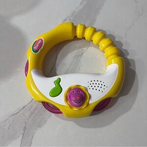 Vintage Barney Toy and Baby Bop Book